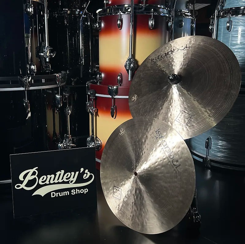 Par de platillos Hi Hat de jazz tradicional de 15" Agop JH15 de Estambul *EN STOCK*